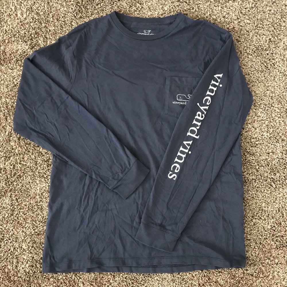 Vineyard Vines Long Sleeve Graphic Pocket T-shirt